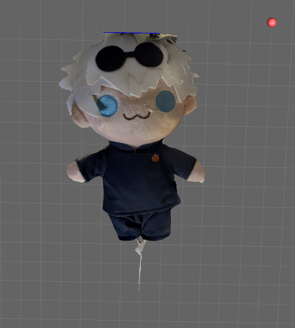 Front view of object in Meshmixer